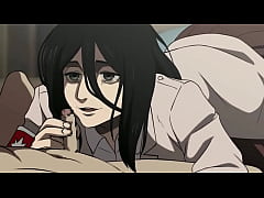 Play MP4 - Shingeki no kyojin - Pieck se encari&ntilde;a con un pene peque&ntilde;o y lo chupa como zorra