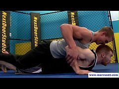 Play MP4 - Ripped hunk rimmed in the octagon before sex