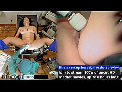 Play MP4 - Freshman Gets Mandatory Hitachi Orgasm From Doctor-Tampa - Adrianna Fox