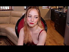 Play MP4 - Bambii In&colon; Cumming In Mrs Claus Throat - Rough Throatfuck &ast;TEASER&ast;