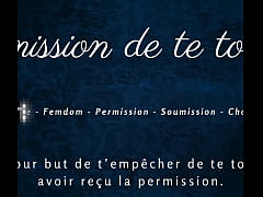Play MP4 - Permission de te toucher - French audio JOI edging