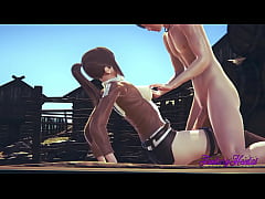 Play MP4 - on titans Hentai 3D - Sasha is fucked while on a mission and enjoys like a bitch