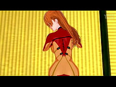 Play MP4 - Horny Asuka needs sex while wearing her tight suit - Evangelion