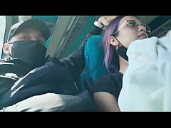 Play MP4 - Blowjob and fucking with creampie in public service bus - BlakeProductions