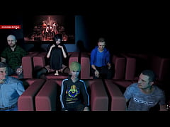 Play MP4 - Cinema Animated Tease with a Juicy Booty - 3D Animation Hentai