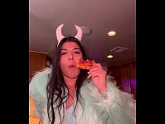 Play MP4 - I&rsquo;m actually a pizza eating monster disguised as a hot girl&period; Thanks for the invite&sol;party AJonesXXX