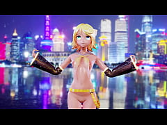 Play MP4 - Kagamine Rin shaking ass Marine Bloomin MMD by Shinshi52