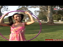 Play MP4 - Slim Teen with small natural tits pick up for sex and a mouth cumshot