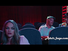 Play MP4 - Getting Frisky At The Cinema - Athena Faris