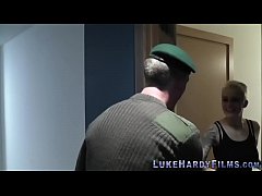 Play MP4 - Costumed brits in threeway with Luke Hardy