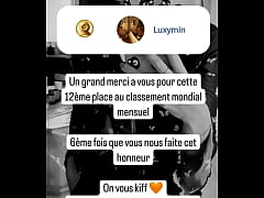 Play MP4 - Fiert&eacute; maximale &excl;12eme au classement Cam4 FR Merci &agrave; vous les coquins et en avant pour le mois de Mai&comma; venez nomb &period;&period;&period;