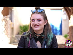 Play MP4 - Sexy slim Trixy gets hard assfucking by a massive cock