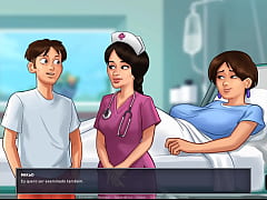 Play MP4 - Summertime Saga ep 48 - Levei minha Milf no medico e botei a Enfermeira pra Mamar