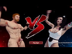 Play MP4 - Vilkor VS Jill &lpar;Naked Fighter 3D&rpar;