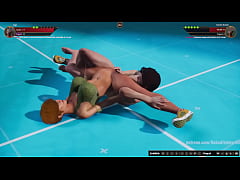 Play MP4 - Gigi VS Karen Krash &lpar;Naked Fighter 3D&rpar;