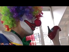 Play MP4 - Stocking whore takes cum