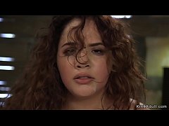 Play MP4 - Brunette slut ass caned and cunt banged