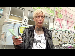 Play MP4 - GERMAN SCOUT - THIN PAINTED MUVA VICKY FROM BERLIN PICKUP AND FILTHY RIM FUCK