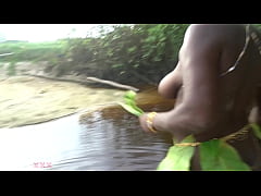 Play MP4 - Busty African witch grinding her thick body in ritual dance and cleansing in sacred water