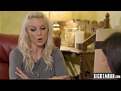 Play MP4 - Lusty MILF Kenzie Taylor fucked horny lesbian teen Serena Blair and babe enjoyed hot pussy licking