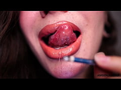 Play MP4 - Drool collector&comma; smoking nude lips