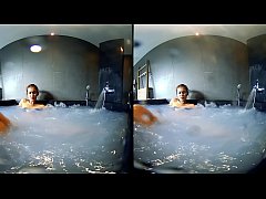 Play MP4 - VRpussyVision&period;com - Wet finger games in the whirlpool Part 3