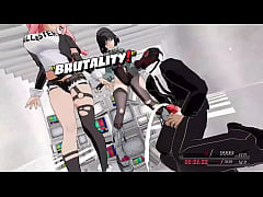 Play MP4 - Jane Doe&comma; Nicole Demara Y 2B Destruyen Las Bollas de un Hombre &vert; YokoBB