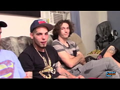 Play MP4 - StraightNakedThugs&colon; Devin Reynolds And Dean Inja Enjoy A Group Fuck With Pals