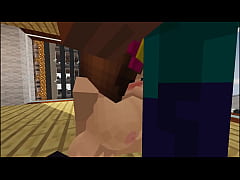 Play MP4 - Fucking MILF's juicy pussy &sol; Minecraft Jenny mod