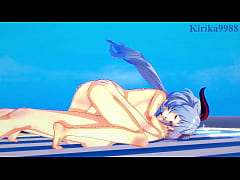 Play MP4 - Ganyu and Keqing and Xiangling and Xinyan intense futanari sex&period; - Genshin Impact Hentai