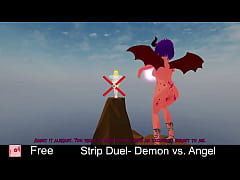 Play MP4 - Strip Duel&colon; Demon vs&period; Angel