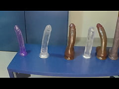 Play MP4 - Young testing many Plugs&comma; monster dildos and has great orgasm Lola Spice