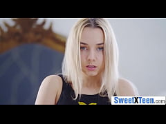 Play MP4 - Cock-Hungry Euro Teen Gets Her Tight Pussy Stretched - Mona Blue