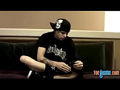 Play MP4 - Young man enjoys some freaky feet play while he is alone