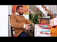 Play MP4 - Thanks Giving Family Orgy- Arietta Adams&comma; Cherry Fae