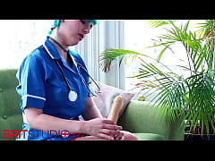 Play MP4 - Blue Haired Alternative Nurse Takes Care Of Your Cock In An Appointment
