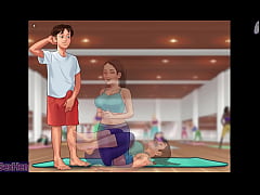 Play MP4 - Summertime Saga &vert; Ep3 &vert; Threesome Anal&comma; Hot Cowgirl & Masturbation Live Show Scene &vert; Hentai Game