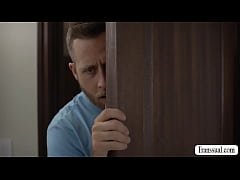 Play MP4 - Seductive Tgirl analed by husbands pervert friend