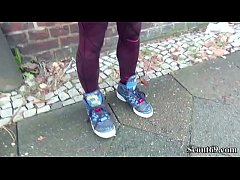 Play MP4 - German Scout - Skinny Emo Teen Luna in Street Porn Casting