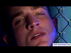 Play MP4 - Ripped straight hunk jerking cut cock in solo