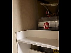 Play MP4 - Stuck my phone up there and finally caught a glimpse of the wall creature