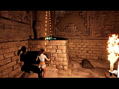 Play MP4 - Lara solves a puzzle and gets cum in her pussy for it 3D Hentai Game