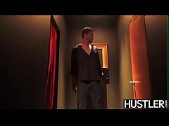 Play MP4 - Lingerie clad Bianca Breeze has throat gangbanged before DP