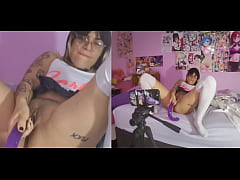 Play MP4 - Videollamada muy hot con seguidor del Only&comma; me meti mi dildo de gusano mientras veo como bota la leche&comma; &iquest;TE GUSTA QUE TE HABLEN SUCIO&quest;