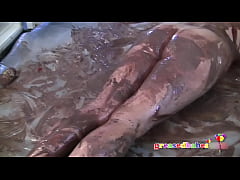 Play MP4 - Busty Mature Blonde Slut Dana Hayes Gets Wet and Messy with Ice Cream and Cake