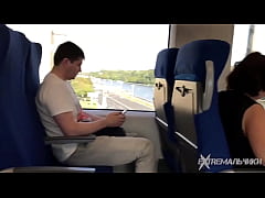 Play MP4 - Crazy twink is wanking in the public full train