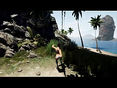 Play MP4 - Lara's body is capable of arousing anyone&period; Exploring an abandoned bunker 3D