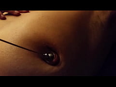 Play MP4 - nippleringlover milf inserting 16mm bead in extreme stretched pierced nipple