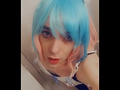 Play MP4 - Blue Hair Horny Bunny Girl