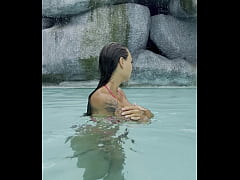 Play MP4 - Hot Monika Fox In Pink Bikini Swims In Pool And Walks &lpar;Free&rpar;